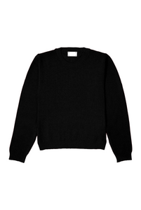 Cotton Cashmere Sweater Black