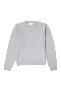 Cotton Cashmere Sweater Grey