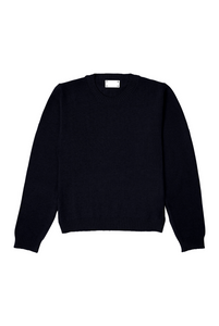 Cotton Cashmere Sweater Navy