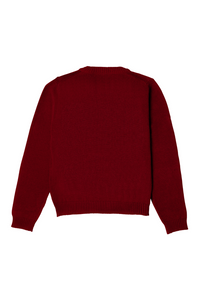 Cotton Cashmere Sweater Raspberry
