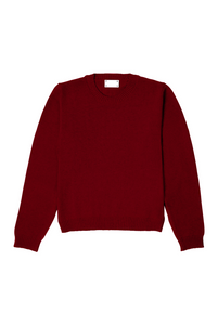 Cotton Cashmere Sweater Raspberry