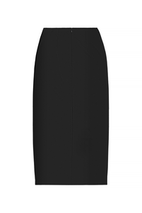 Longline Skirt Black