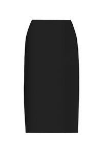 Longline Skirt Black